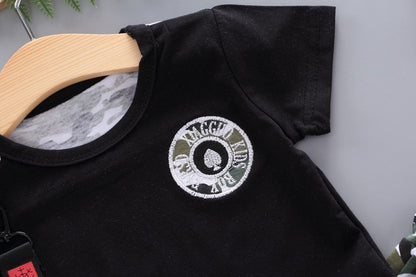 New Summer Baby Girl Clothes Suit Kids Boys Outfits Children T-Shirt Shorts 2Pcs/Sets Toddler Casual Costume Infant Tracksuits