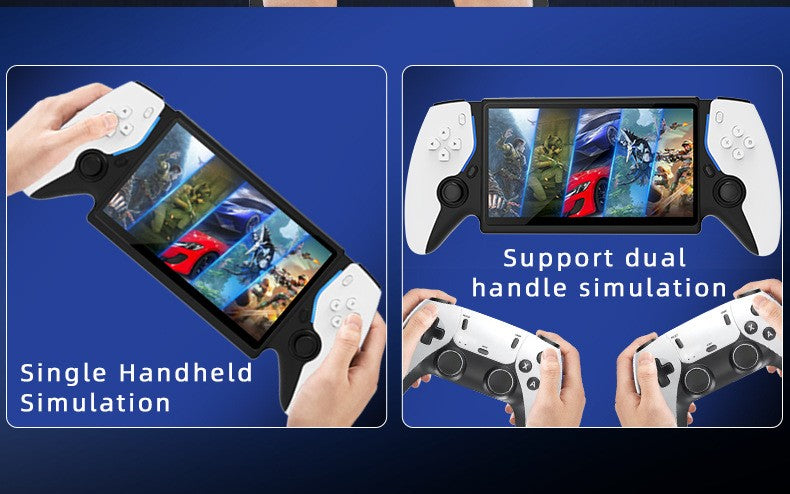 HC8000 Handheld Game Console Multiple Games 30+ Emulators 7.0 Inch Screen Portable Gaming Player Children's Toys Game Console