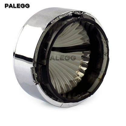 Capa da Lente da Luz do Indicador de Direção para Harley Sportster Dyna Davidson Softail Street Glide Road Glide 2.4 polegadas de Diâmetro