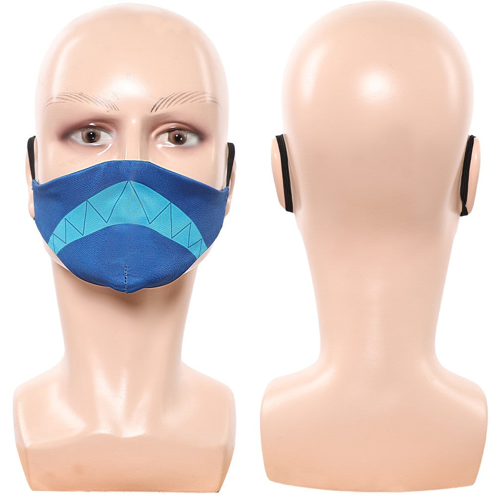 Alastor Mask Cosplay Fantasy Face Mouth Prop 2025 TV Hell Inn Costume Disguise Halloween Adult Women Men Roleplay Party Gifts