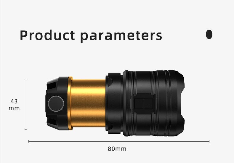 COBA Powerful XHP360 36-core Headlamp Flashlight 18650 Rechargeable ZOOM Head Flashlights High Power Head Lamp Fishing Headlight