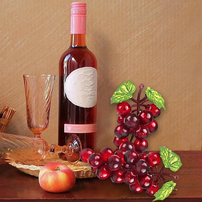 Realistic Artificial Grapes Table Decoration of Realistic Fake Grape Natural Fake Grape Bundles Party Home Wedding Decoration