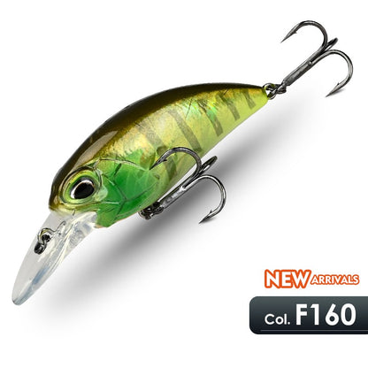 MEREDITH JERK CRANK M65 Flutuante 14g Isca Artificial Modelo Quente Isca Dura 11 Cores Wobbler Crank Qualidade Profissional Profundidade 2.0-2.5m