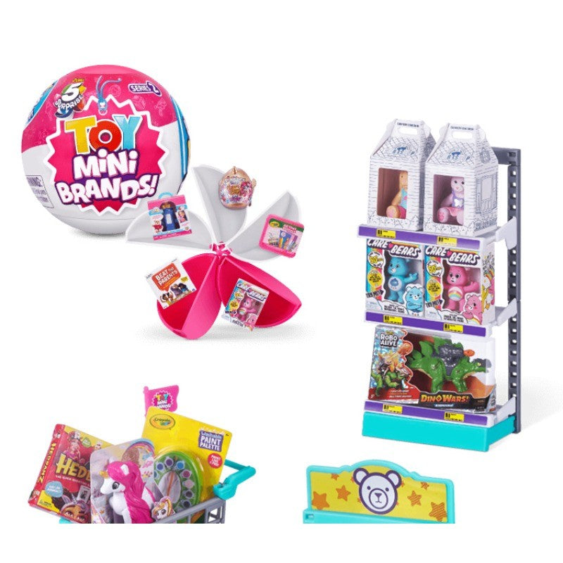 5 Surprise Mini Brands Capsule Toys Mystery Blind Box Fashion Surprise Ball Real Miniature Doll Collectible Toys Gifts