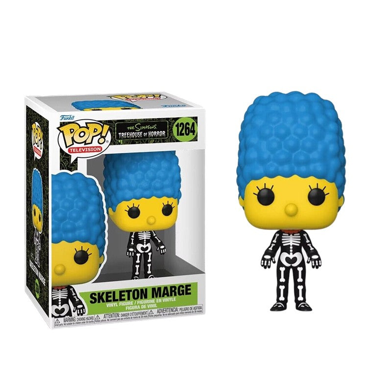 Os Simpsons Boneco de Ação Funko Pop Hugo Simpson Modelo Bruxa Maggie Enfeite Esqueleto Marge Decoração Brinquedos Escultura Bonecos Presente