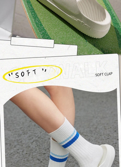 Li-Ning Unisex SOFT CLAP Slippers COMFOAM Rebound Breathable Lightweight LiNing Men Women Stylish Sandals AGAV017