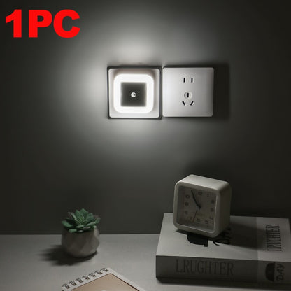 1-8pcs Night Light,Night Lights Plug into Wall,Nightlight Night Light for Adults,Plug in Night Lights,Bathroom Bedroom Soft Whit