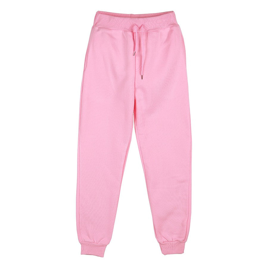 Calças de Moletom Masculinas/Femininas Casuais de Lã Calças Esportivas Unissex Moda Lisa Solta Calças Streetwear Outono Inverno Corrida Fitness P