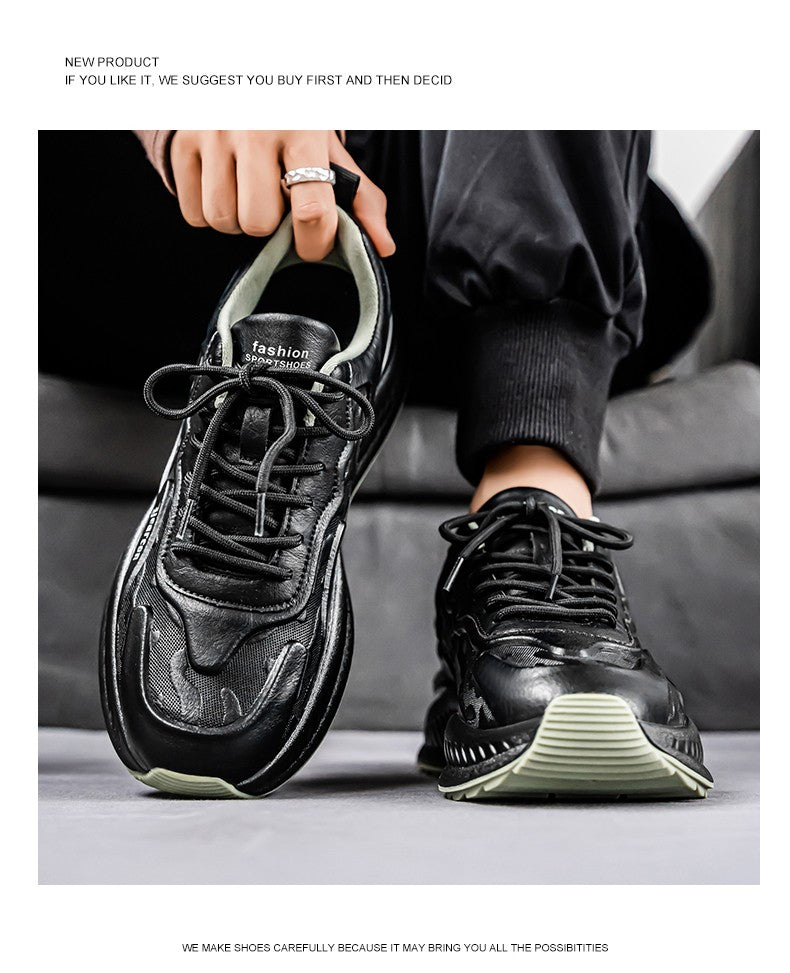 Men casual sports shoes comfortable walking shoes simple and versatile men shoes sneakers