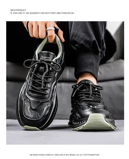 Men casual sports shoes comfortable walking shoes simple and versatile men shoes sneakers