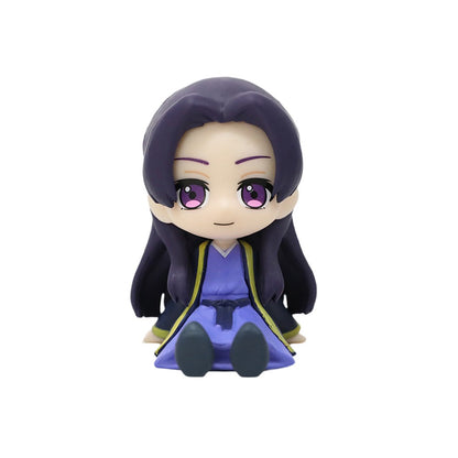 Miniatura Atacado Q Posket BANDAI Figure Demon Slayer 6un/12un/Conjuntos Kimetsu No Yaiba Pequenas Bonecas PVC Decoração de Mesa