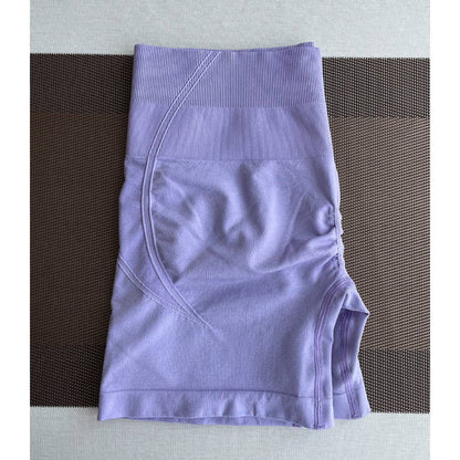 TKITK Seamless Tight shorts Gym shorts Womens Workout Yoga shorts  Soft High Waist Outfits Fitness Sports Wear