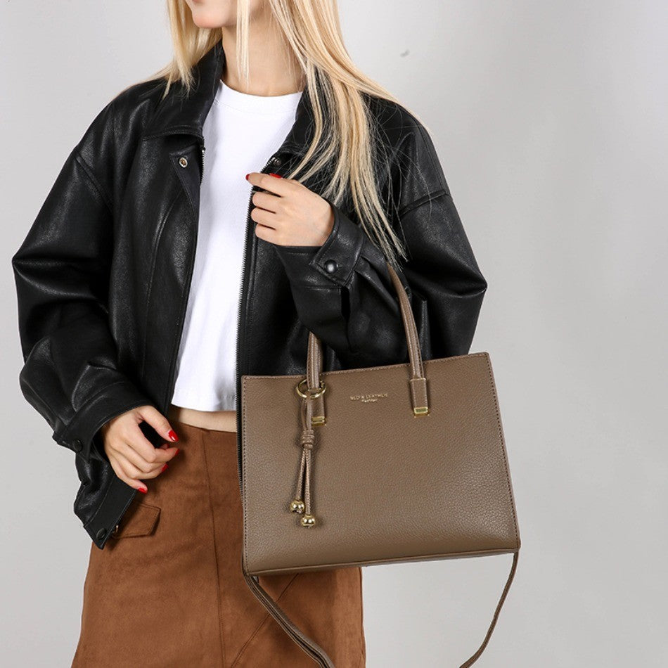 Genuine Brand Top Quality Pu Leather Handbag Women's Tote Messenger Sac Designer Large Capacity 3 Levels Shoulder Crossbody Bags