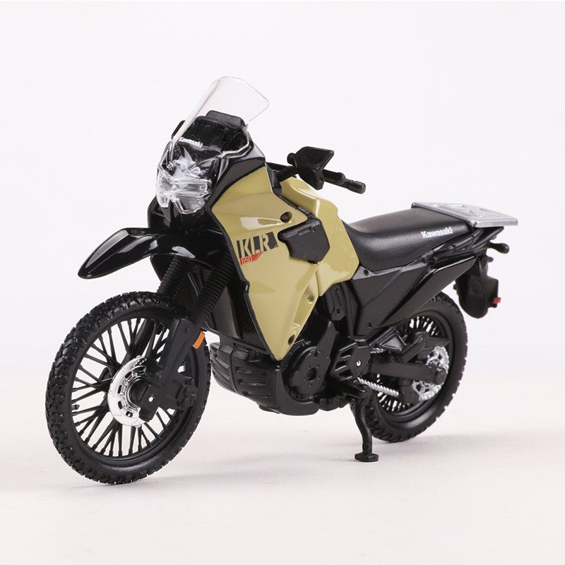 Maisto 1:18 Kawasaki KLR 650 Moto Simulação de Carro Liga Modelo de Carro