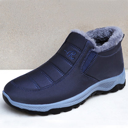 Women's Boots Unisex Winter Shoes Women Waterproof Snow Boots Female Slip On Casual Shoe Plush Footwear Men's Ankle Botas