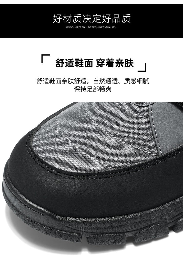 Men Top Quality Casual Snow Boots Waterproof Warm Winter Shoes Men Hiking Boots Outdoor Mountain Climbing Sneaker Man Trekking