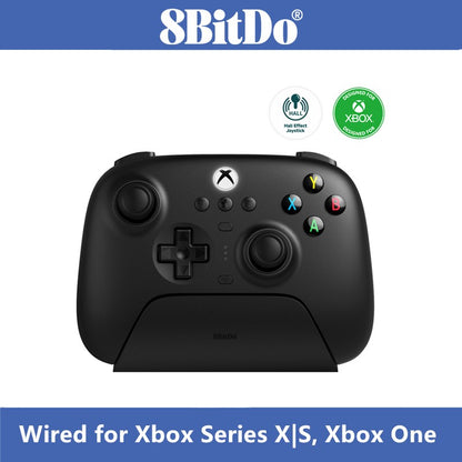 8BitDo Ultimate 3-mode Controller Hall Effect Joysticks with Charger Dock Wired for Xbox Series X/S, Xbox One Windows Android