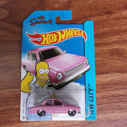 Hot Wheels Cars The Simpson 1/64 Collection Die-cast Model Car