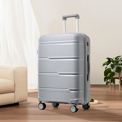 Mala de viagem com rodinhas, novo design 2024, para homens e mulheres, bagagem de mão 20 polegadas, mala de bordo 24 28 polegadas