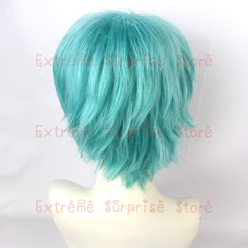 Female Miku Cosplay Wig 110cm Long Short Male Mikuo Cosplay Wig Heat Resistant Synthetic Wig Headwear Props