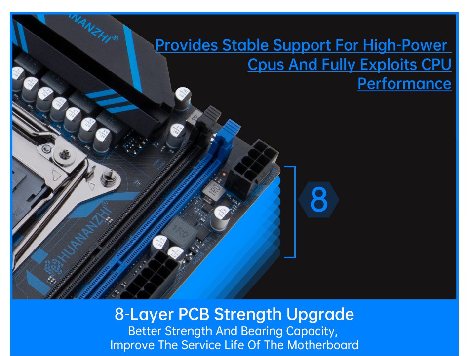 Placa-mãe HUANANZHI X99 QD4 LGA 2011-3 Xeon com processador Intel E5-2680 V4 DDR4 Memória M.2 NVME SATA Suporte Non-ECC Combo