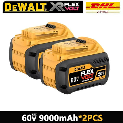 Bateria Dewalt 20V 100% Genuína, Bateria Recarregável de Íon de Lítio 2AH 5AH 6AH, Bateria de Substituição para Ferramentas Elétricas Dewalt DCB200