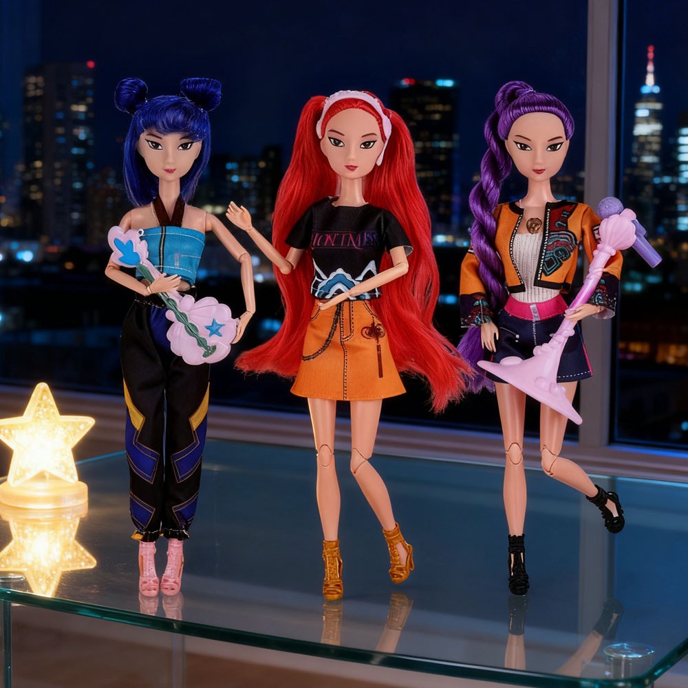 2026 NOVO Anime KPop Caçadores de Demônios Boneca de Vinil Brinquedo Rumi Mira zoi Personagem Máscara de Vinil Estatueta Presente de Aniversário Presentes para Fãs de Clubes