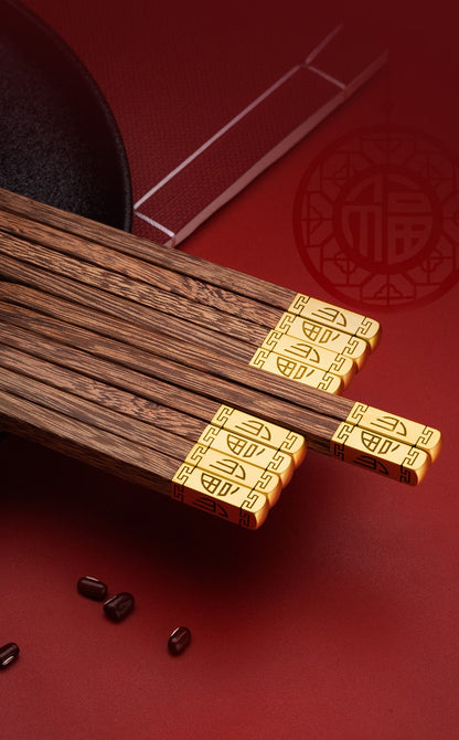 Pauzinhos Chineses Reutilizáveis Pauzinhos de Sushi Japoneses Domésticos de Madeira de Asa de Galinha de Alta Qualidade Saudáveis