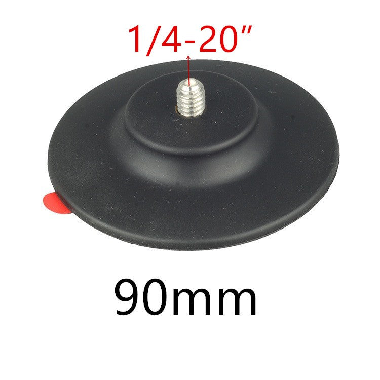 1/4 Inch Screw Mount or 1/4" Internal Screw Adapter Car Dashboard Round Plate Adhesive Tape for Gopro GPS Camera Smartphones
