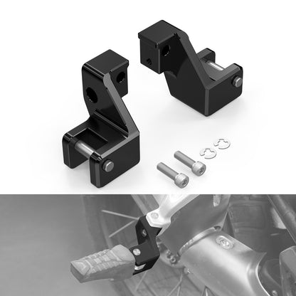 Para BMW R 1250 GS R1250GS Adventure 2018-2024 NICECNC Kit de Rebaixamento do Apoio de Pé do Passageiro R1250GS 2018-2023 R1250GSA R1250GS ADV