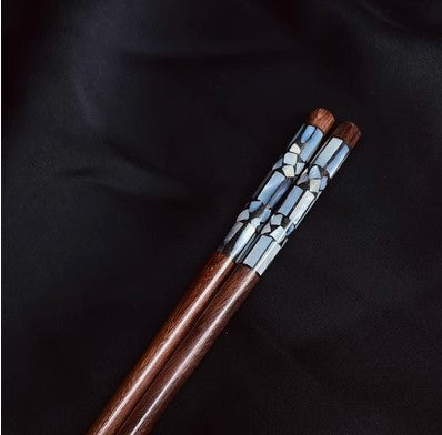 Hashi de concha, madeira maciça, sem pintura, sem cera, galhos ácidos, pau-rosa, hashi de alta qualidade, sem mofo