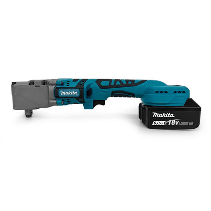 Chave de Impacto Elétrica sem Fio Makita 4800RPM, Chave Catraca de 90 Graus para Bateria Makita 18v