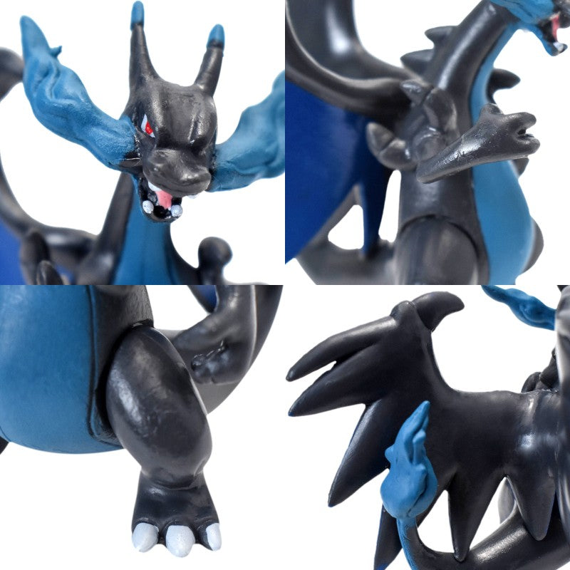 Pokemon Figure Toys Mega Charizard X Y Lugia Dialga Palkia Zekrom PVC Figurine Aggron Treecko Chespin Greninja Model Dolls Gifts