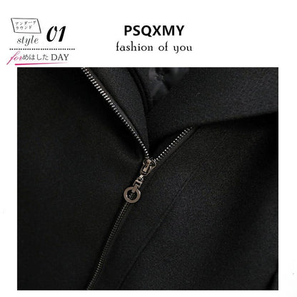 2024 New Winter Fur Collars Cashmere Coat Long With Thick Wool Cloth Coat Of Cultivate One'S Morality Women Clothing Plus Size