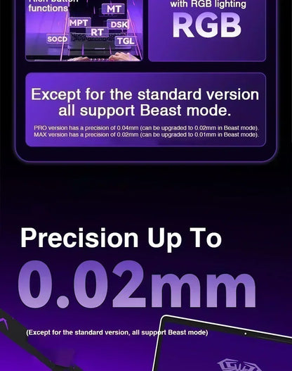Teclado Gamer AULA WIN60/68HE Magnetic Switch 8000Hz Teclado Mecânico Customizável E-sport de Baixa Latência para FPS