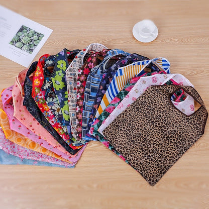 Large Shopping Bag Reusable Eco Bag Grocery Package Beach Toy Storage Bags Shoulder Shopping Pouch Foldable Tote Pouch Package