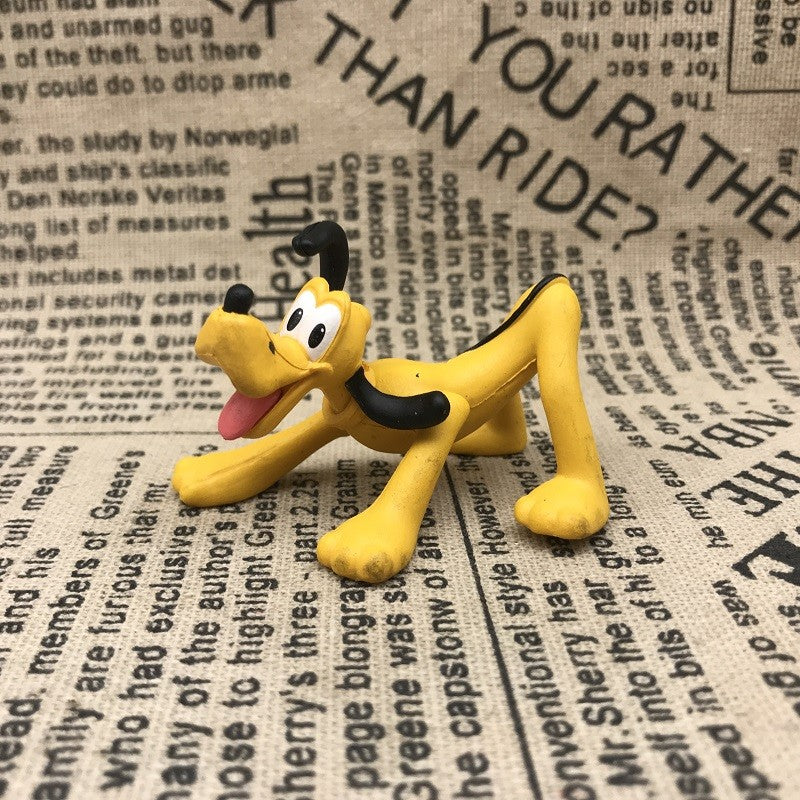 Disney Mickey Minnie Donald Duck Daisy Pluto Clarabelle Cow Cuckoo-Loca Action Figure Toys Anime Figure Doll Gifts For Children