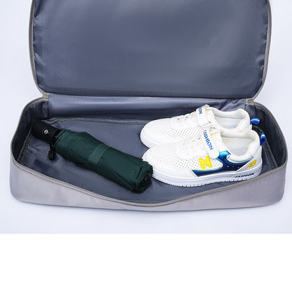 Large Capacity Travel Duffel Bag Oxford Gym Fitness Bag with Wet/Dry Zones & Shoes Compartment for Outdoor Trips Sport Bag