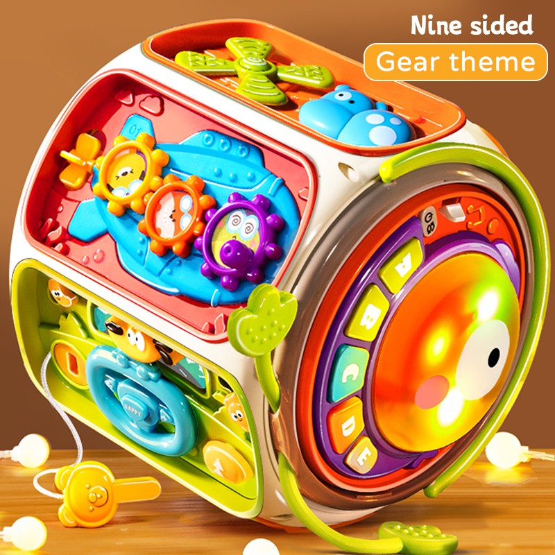 Celular de Brinquedo para Bebês, Música para Crianças, Alto-falante Móvel com Som e Luz, Brinquedo Educacional para o Desenvolvimento de Crianças a partir de 12 Meses