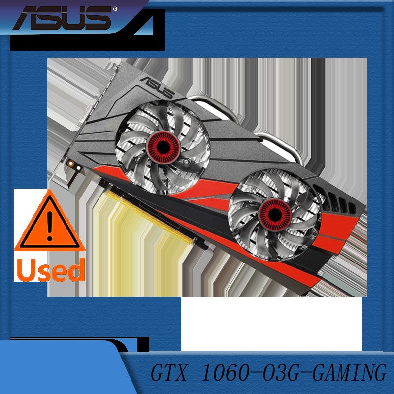 ASUS GeForce GTX 1060 6GB GDDR5 PCI Express 3.0 Graphics Card