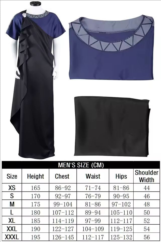 Hercules Megara Hades Cosplay Costume Cartoon Movie Outfits Men Women Dress Robe Halloween Carnival Party Role Play Suits