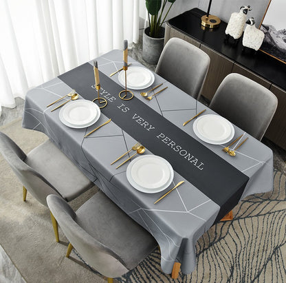 Modern Household Anti-fouling Nordic Tablecloth Rectangular Coffee Table Waterproof And Oil-proof Fabric Tablecloth Mantel Mesa