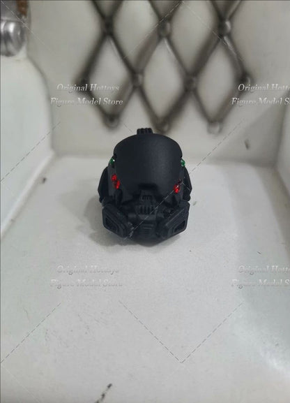Em Estoque 1/12 Acessório de Cena de Soldado Máscara Preta Respirador Quadrado/Circular para Bonecos de Ação de 6 Polegadas Brinquedos