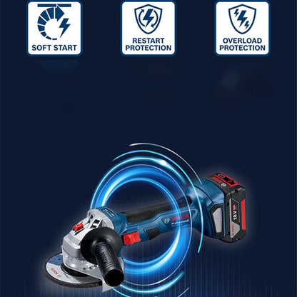 Bosch GWS 18V-8 Professional Esmerilhadeira Angular a Bateria 18V M10 100mm Sem Escovas Máquina de Corte 11.000 rpm Ferramentas Elétricas