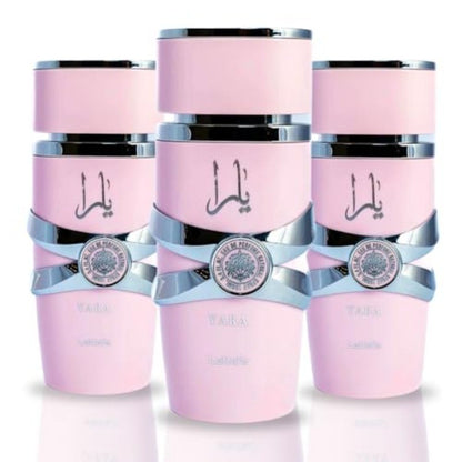Lattafa Yara Baunilha Gourmand Frutado Floral Eau De Parfum Fragrância Duradoura para Mulheres 100 ml