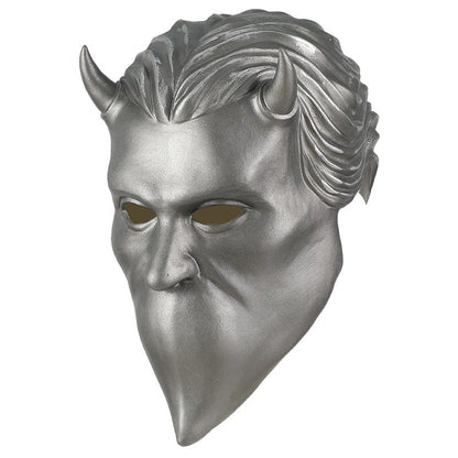 1PC Ghost band mask, latex material mask, precise perforation, role-playing props, Halloween mask