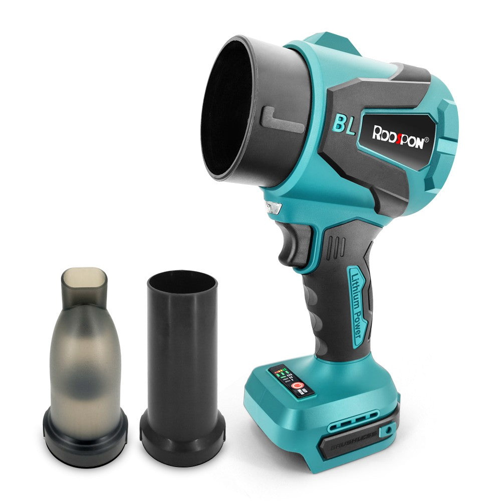 Sopradores Elétricos Turbo de 3 Velocidades, Sem Escovas, Sem Fio, Soprador de Ar Elétrico Portátil, Ferramentas de Soprador de Pó para Bateria Makita (Sem Bateria)