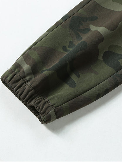 Men's Tactical Camouflage Overalls High-Quality Combat Pants Multi-Pocket Trousers Sports Training Casual Work Pants