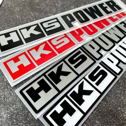 Para Adesivo HKS JDM Decalques de Corrida Moto Scooter Janela Automotiva Para-choque Decoração de Carro Acessórios Modificados ADVAN
