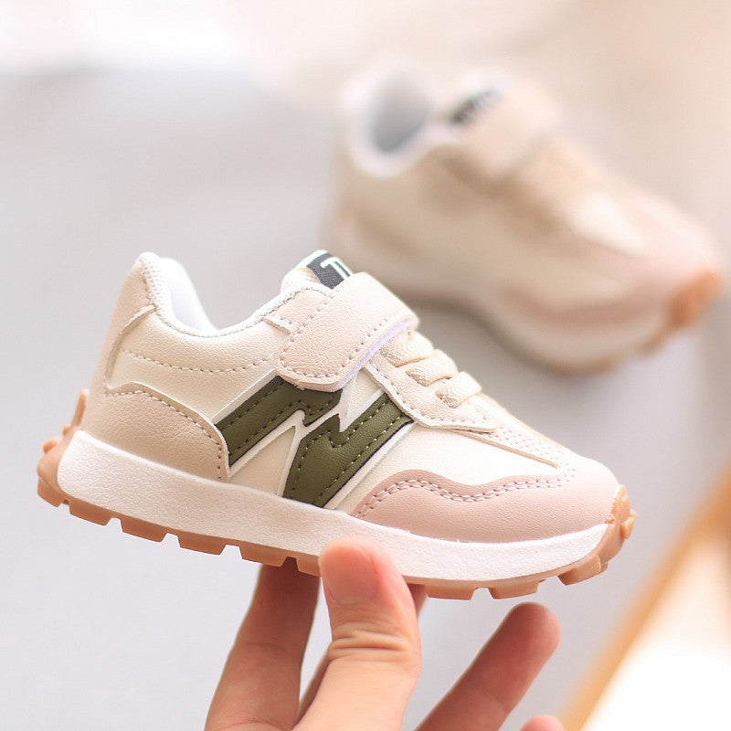 Children's Sports Shoes Spring Autumn New Boy Forrest Gump Shoes Girl Casual Shoes Kid Male Baby Lightweight Breathable Sneakers